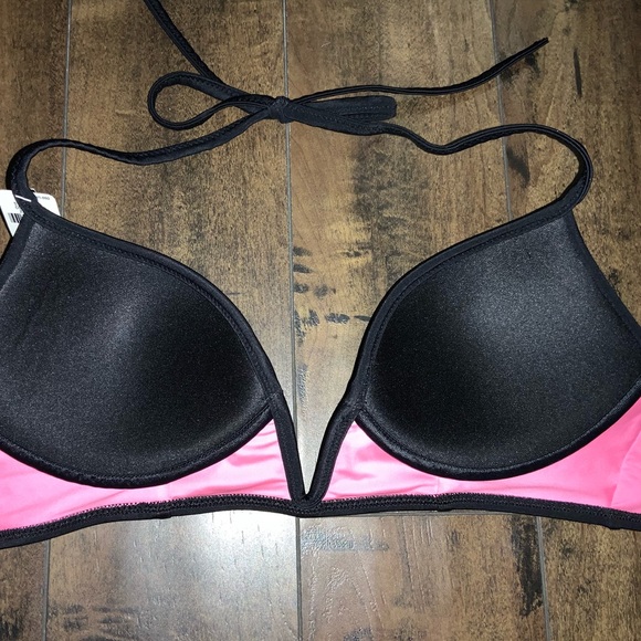 NWT VICTORIA’S SECRET PINK Push Up Swim Top Bikini - Picture 7 of 8